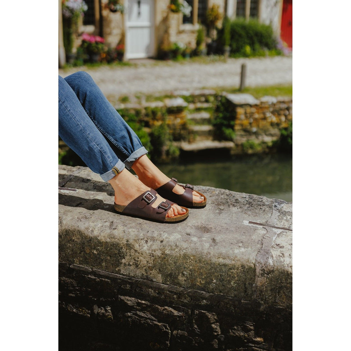 Cotswold Womens Lushill Mule Brown