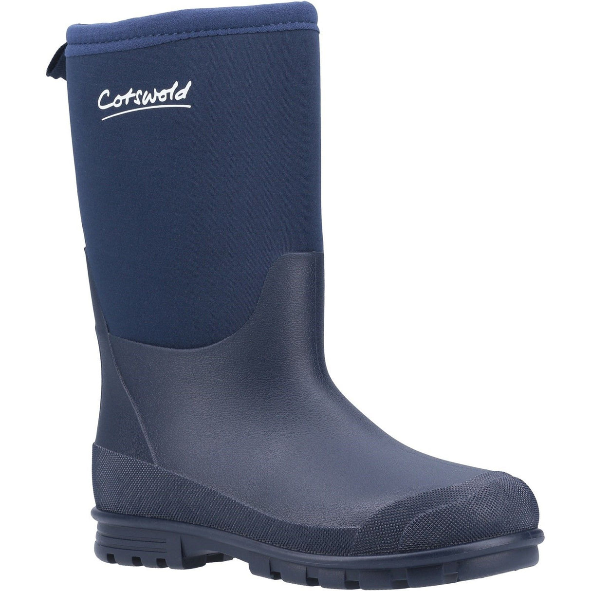 Cotswold Junior Kids Hilly Neoprene Childrens Wellington Boot Navy