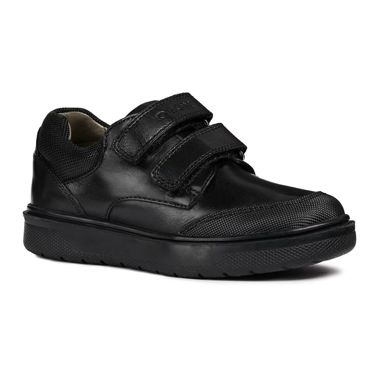 Geox Boys J Riddock B. F Touch Fastening Shoe Black