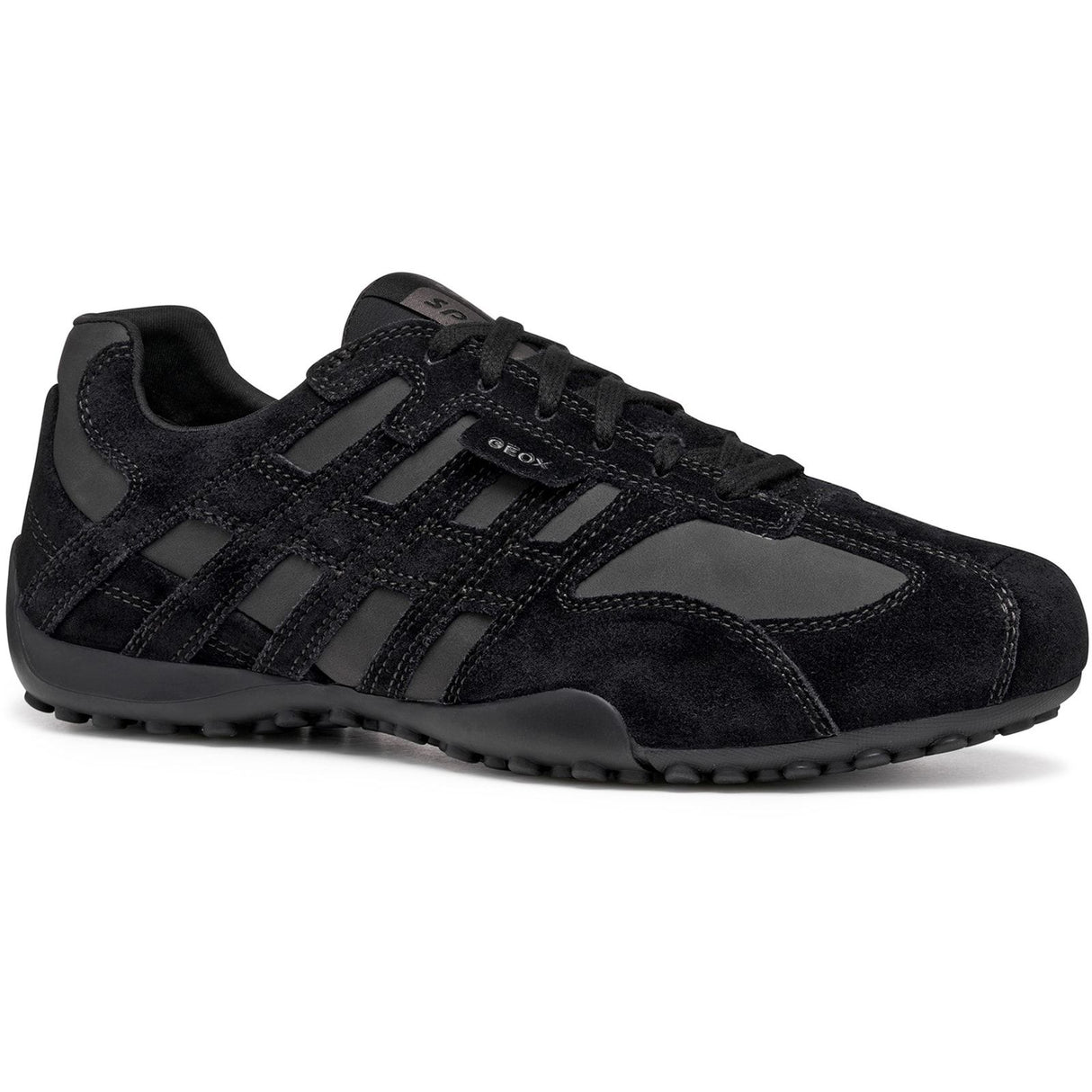 Geox Unisex U SNAKE ORIGINAL SNEAKERS Black