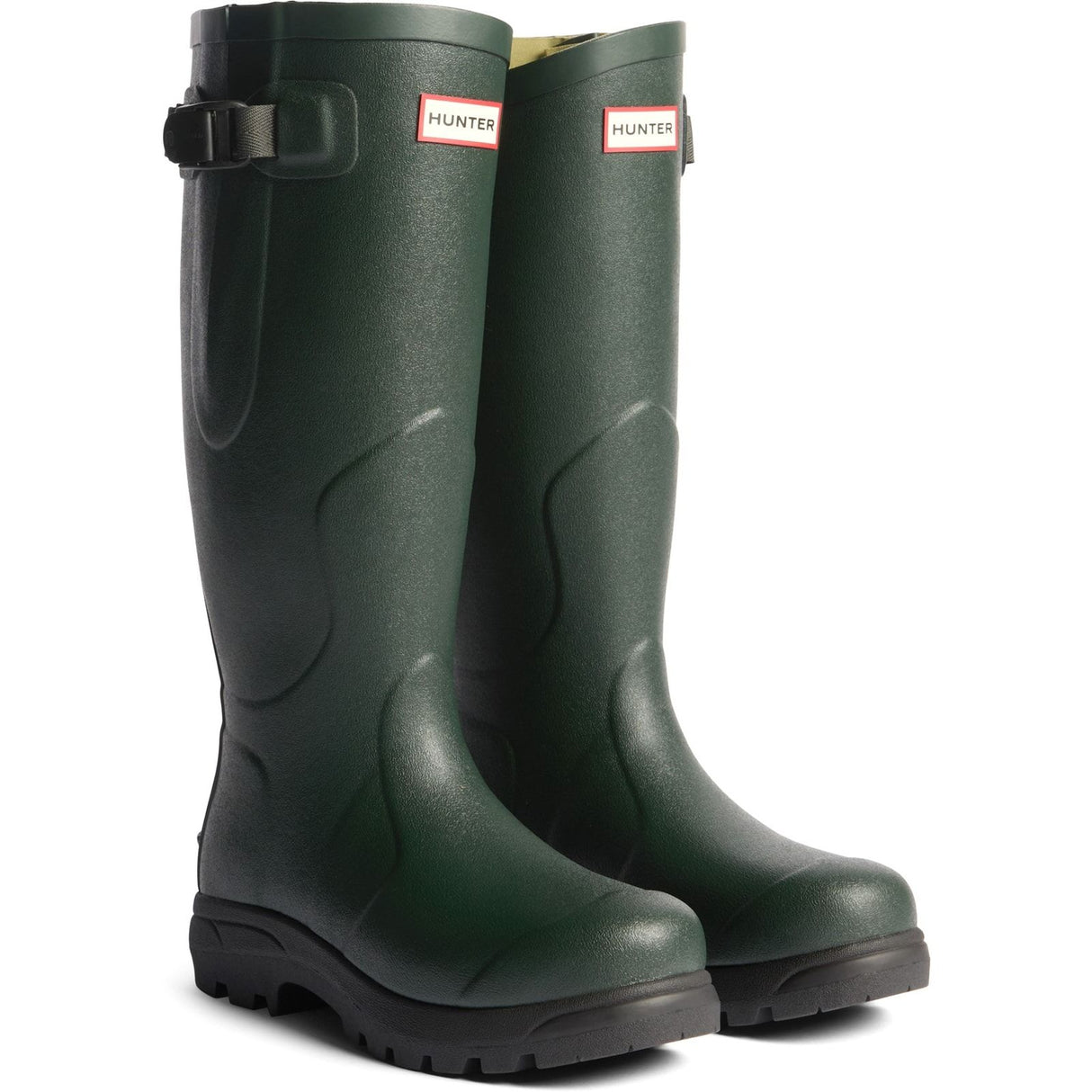 Hunter Mens Balmoral MK II Boot Dark Olive/Black