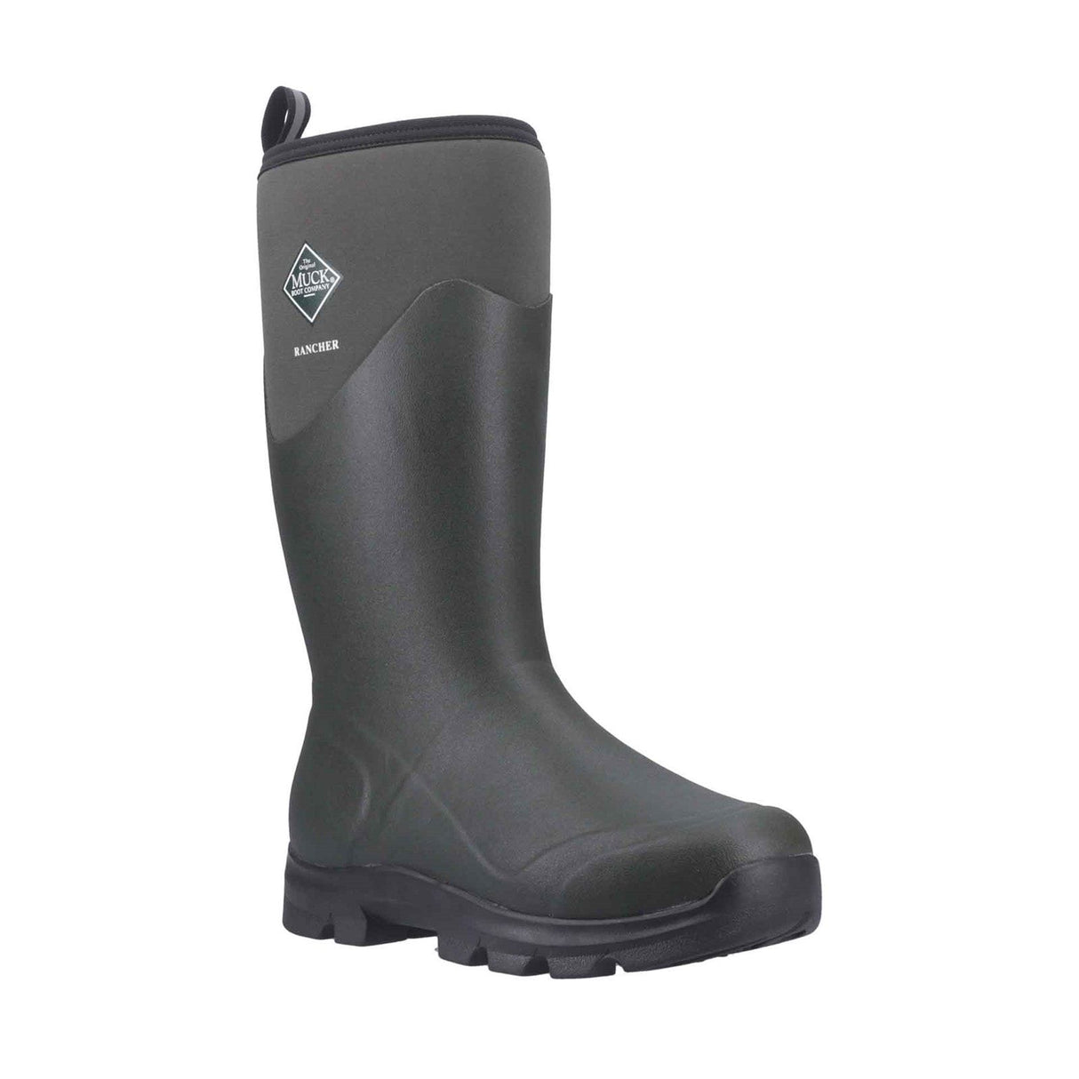 Muck Boots Mens Rancher Wellington Dusty Olive/Black