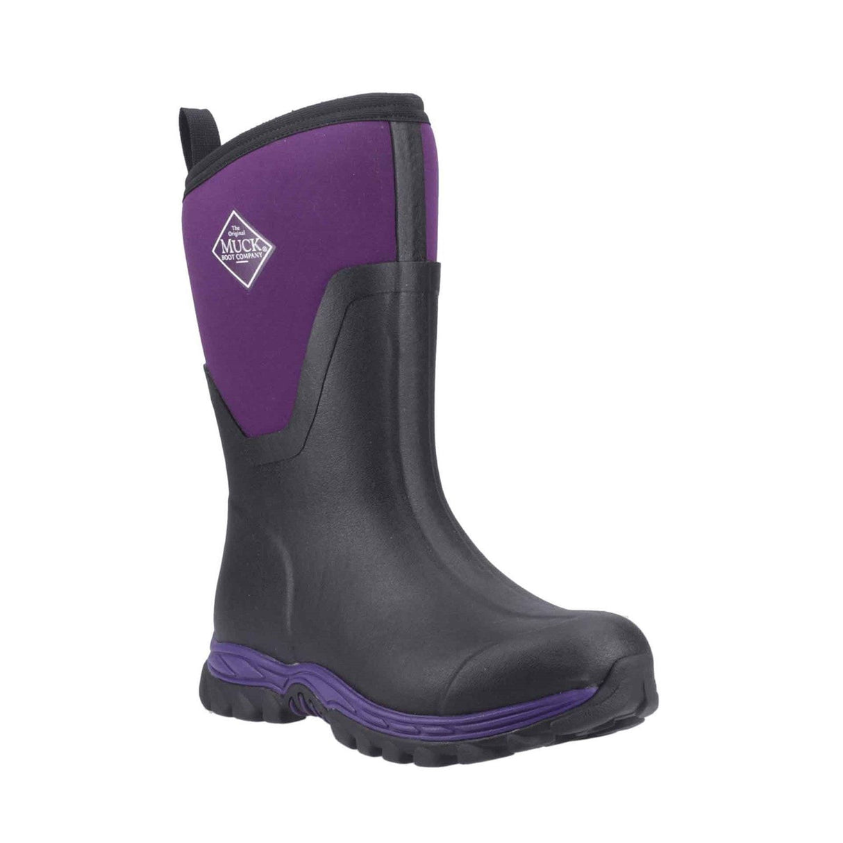 Muck Boots Womens Arctic Sport II Mid Wellington Black/Acai