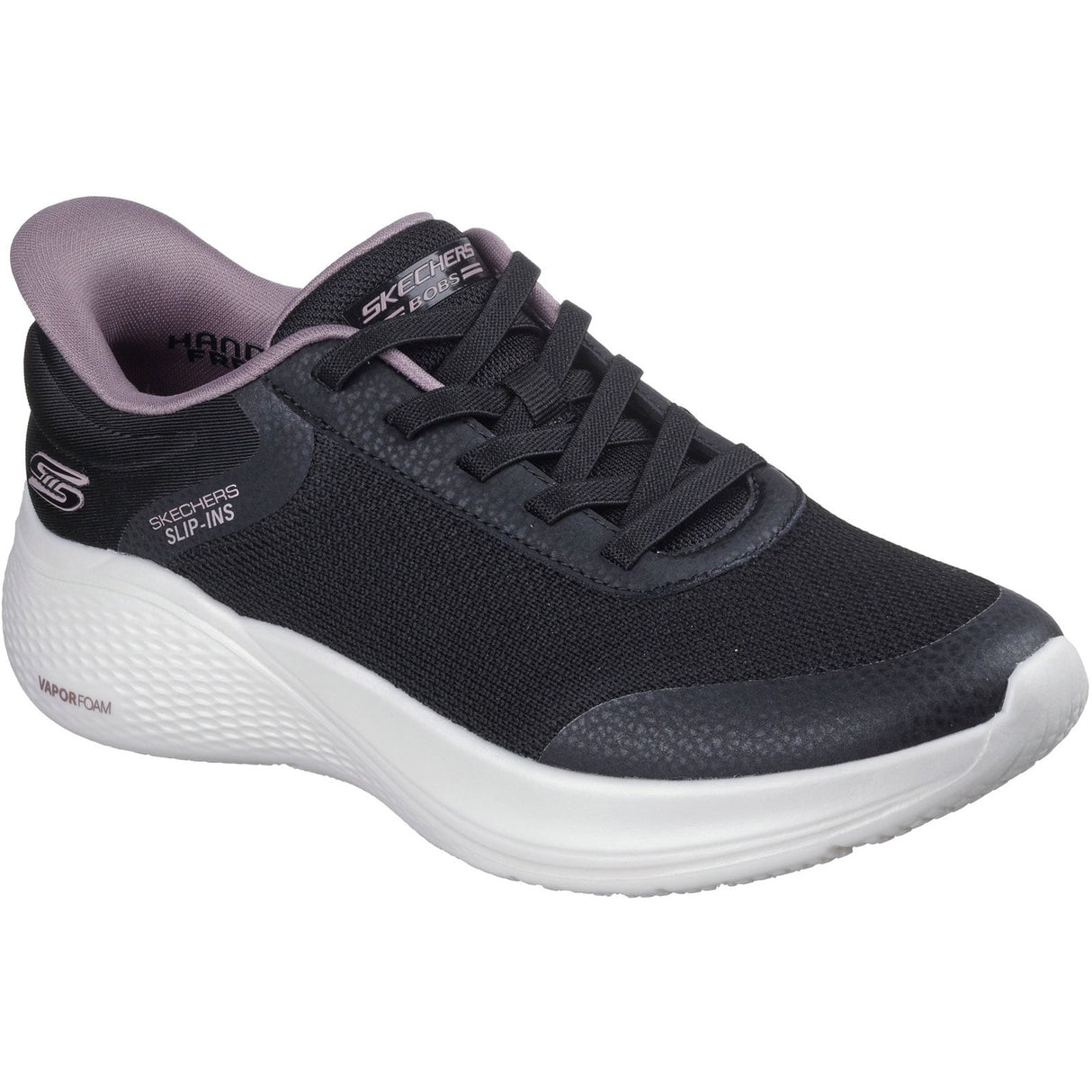 Skechers Womens BOBS Infinity Vapor Glow Trainers Black