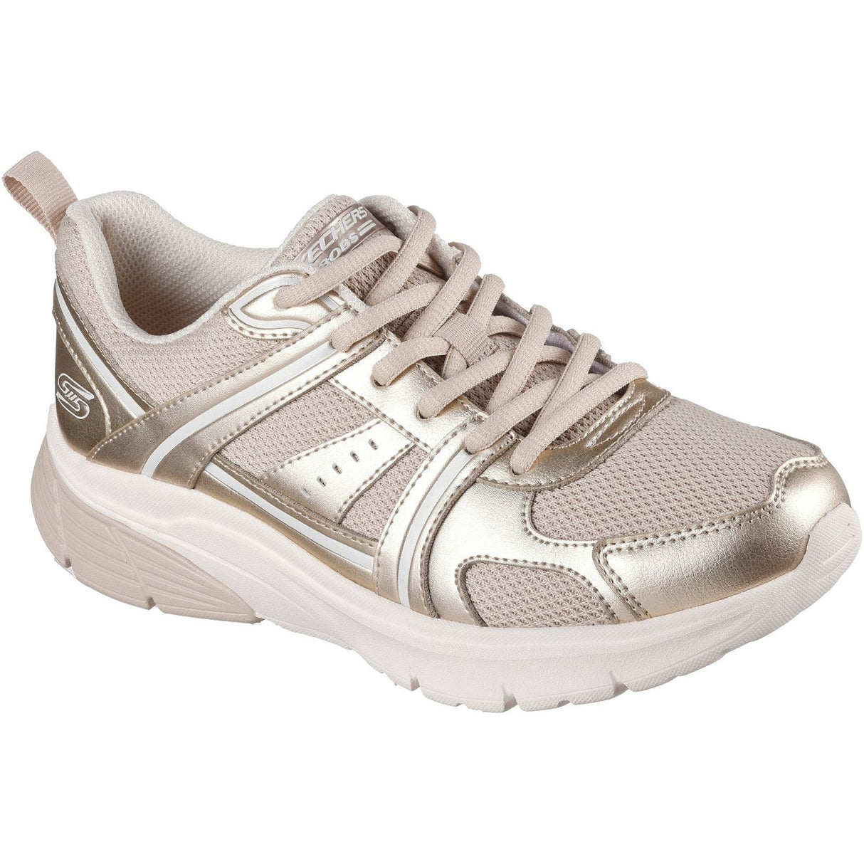 Skechers Womens BOBS Vamos Trainers Gold