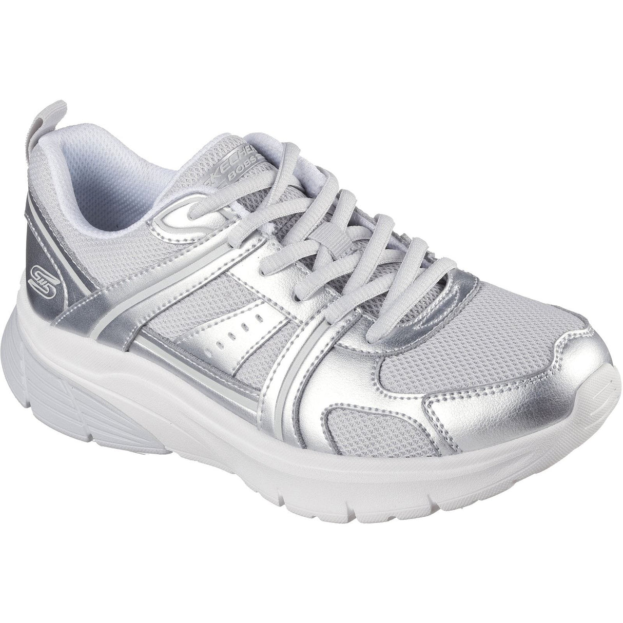 Skechers Womens BOBS Vamos Trainers Silver
