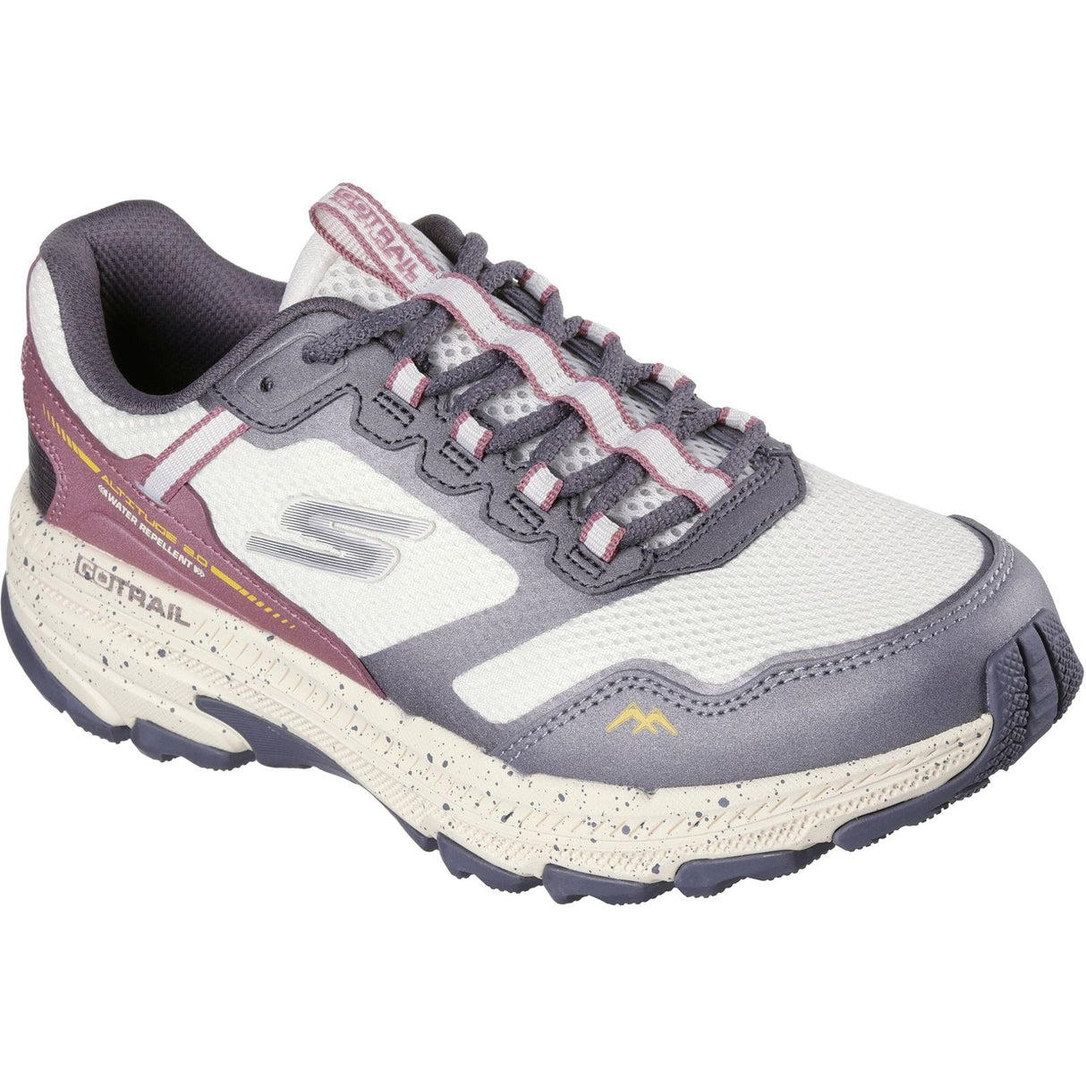 Skechers Womens GO RUN Trail Altitude 2.0 Ravine Trainer Natural