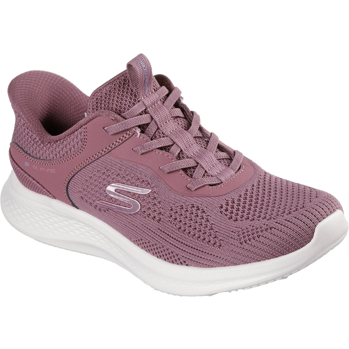 Skechers Womens Skech-Lite Pro 2.0 Smooth Current Trainers Dark Mauve