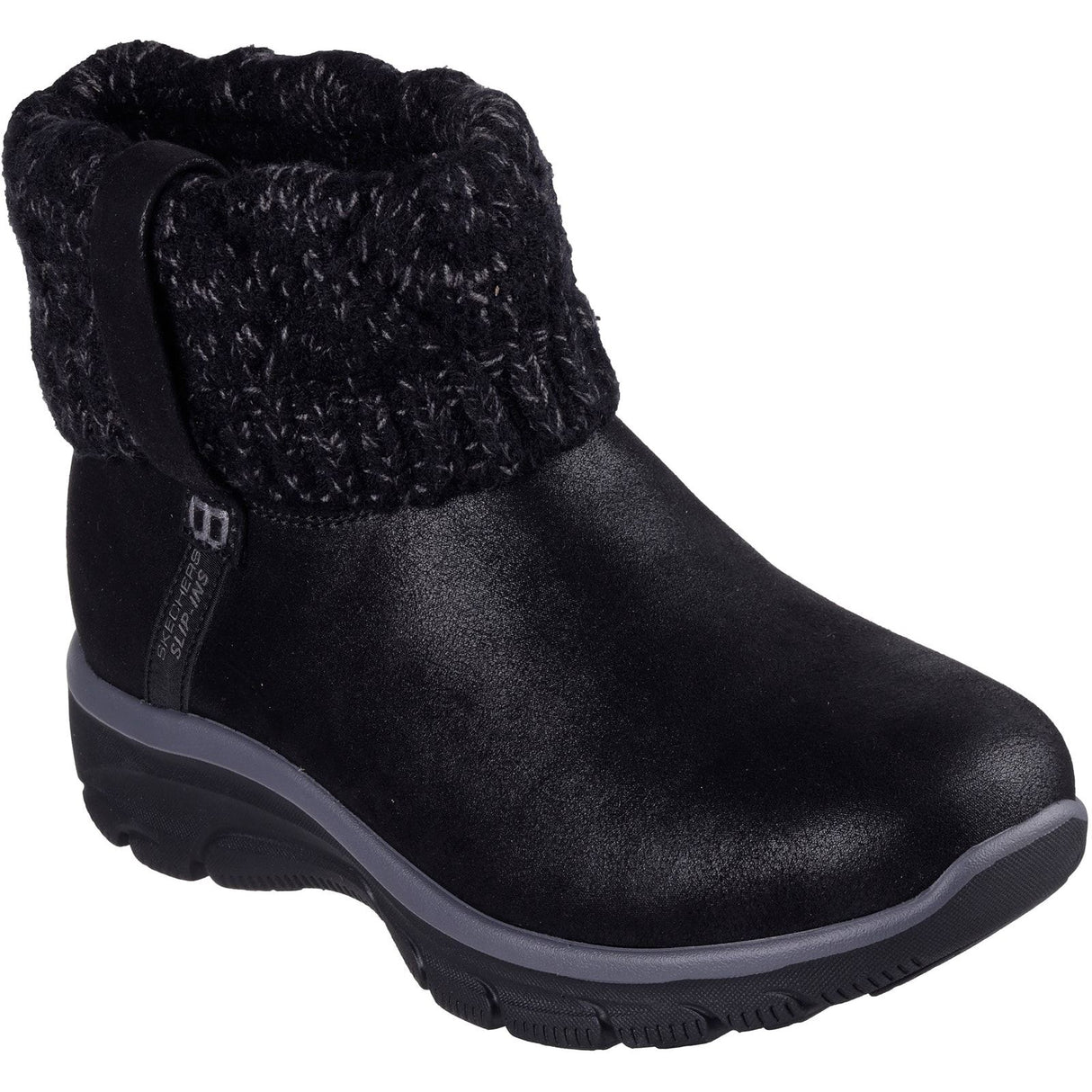 Skechers Womens Easy Going Cozy Weather 2 Boots Black