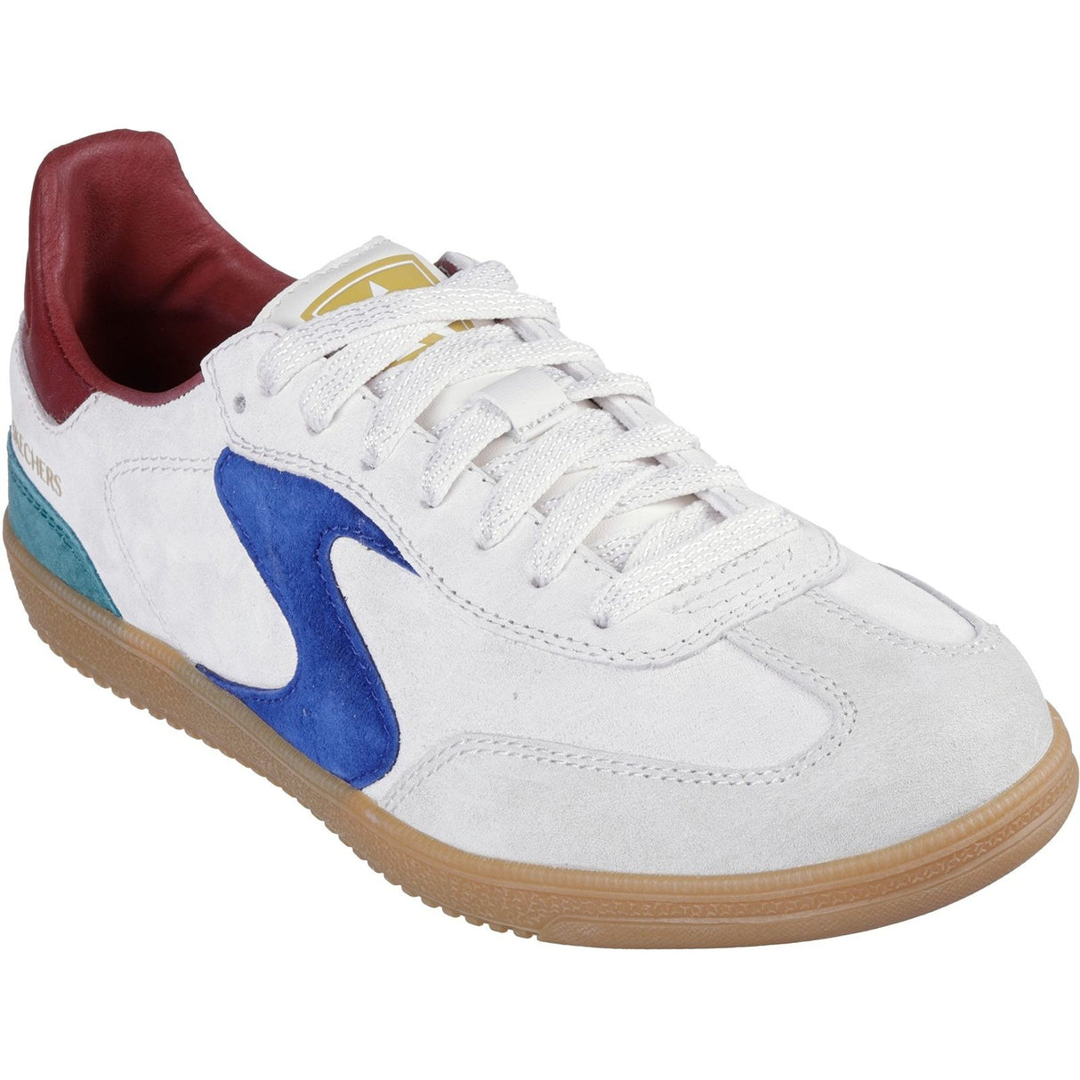 Skechers Womens Hotshot For The Win Trainer Light Grey/Multi