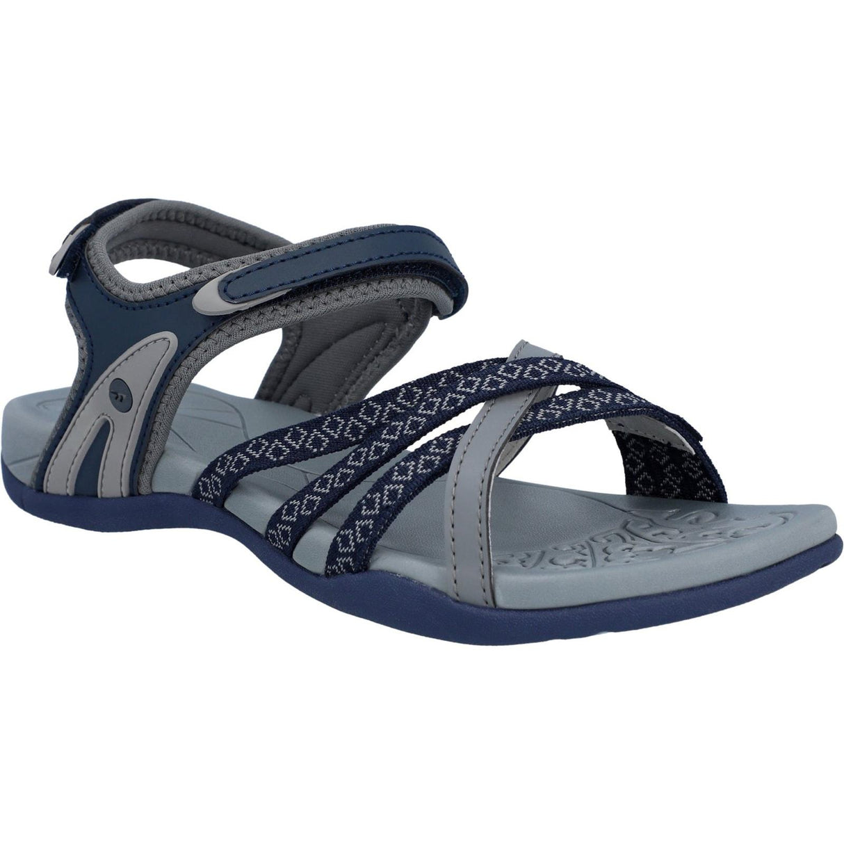 Hi-Tec Womens Savanna II Sandal Midnight Blue/Circular Grey