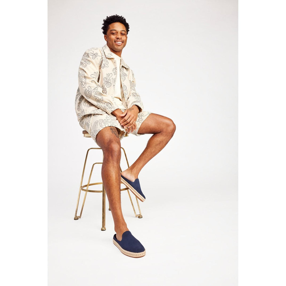 TOMS Mens Santiago Mule Navy