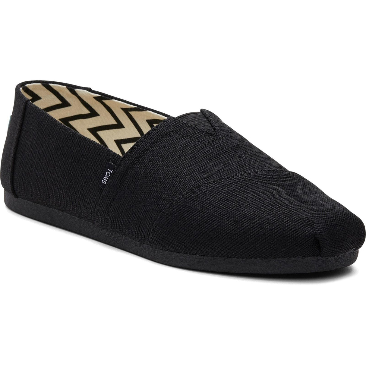 TOMS Mens Alpargata Classic Black