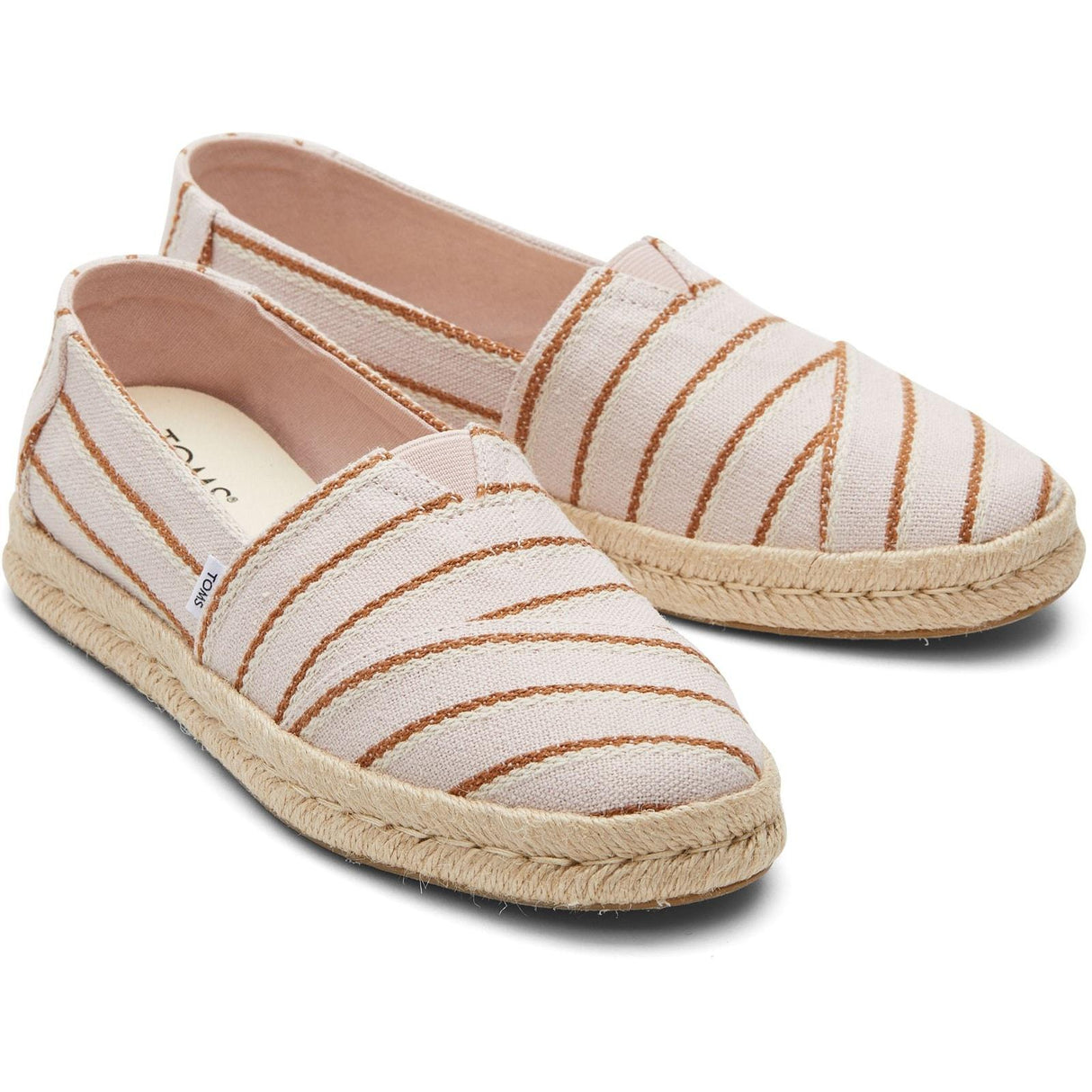 TOMS Womens Alpargata Rope 2.0 Shoe Ballet Pink