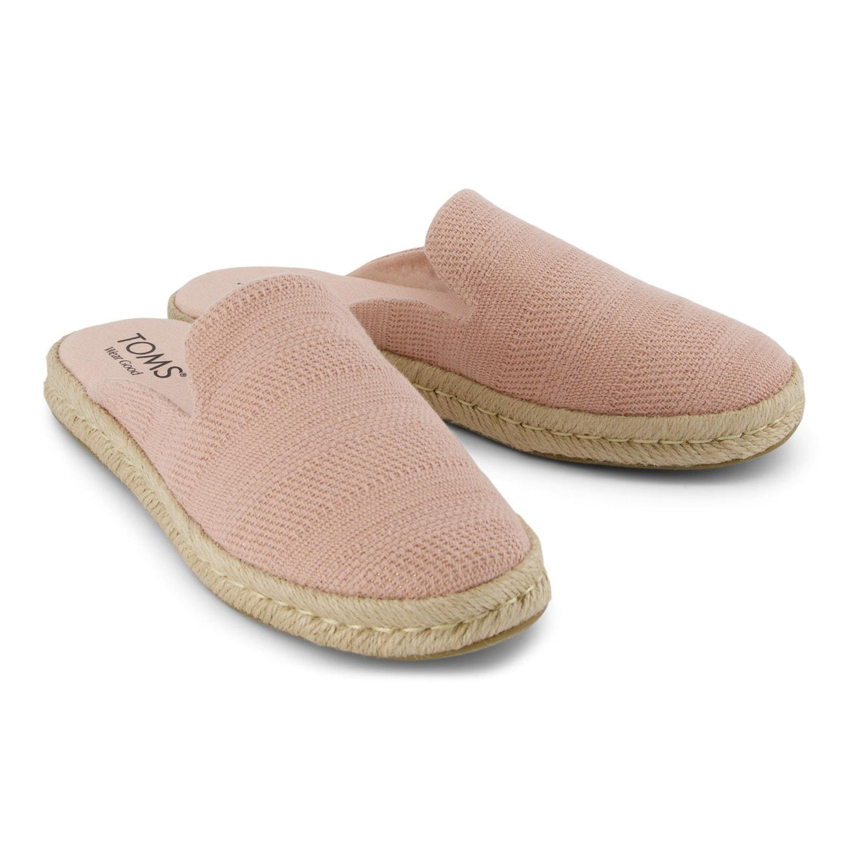 TOMS Womens Santiago Mule Pale Rose
