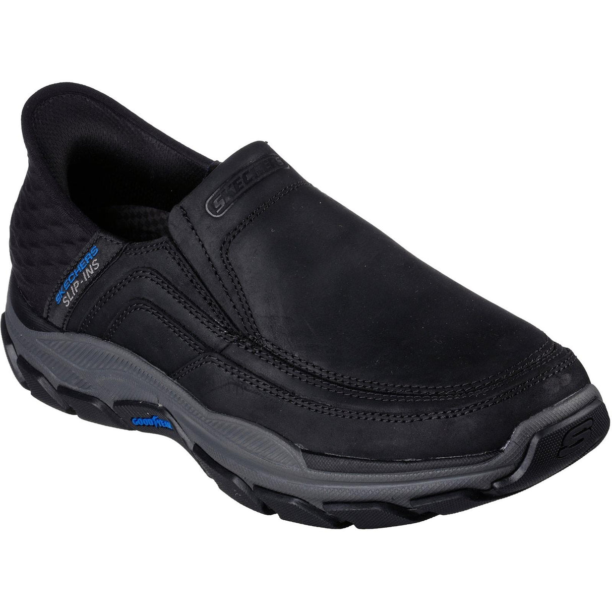Skechers Mens Respected Elgin Shoes Black