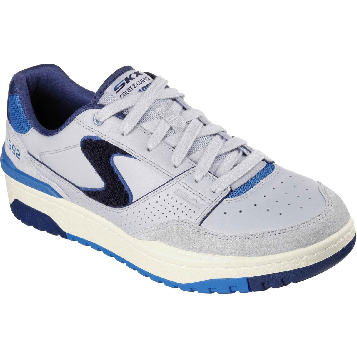 Skechers Mens S-1992 Trainer Grey/Blue