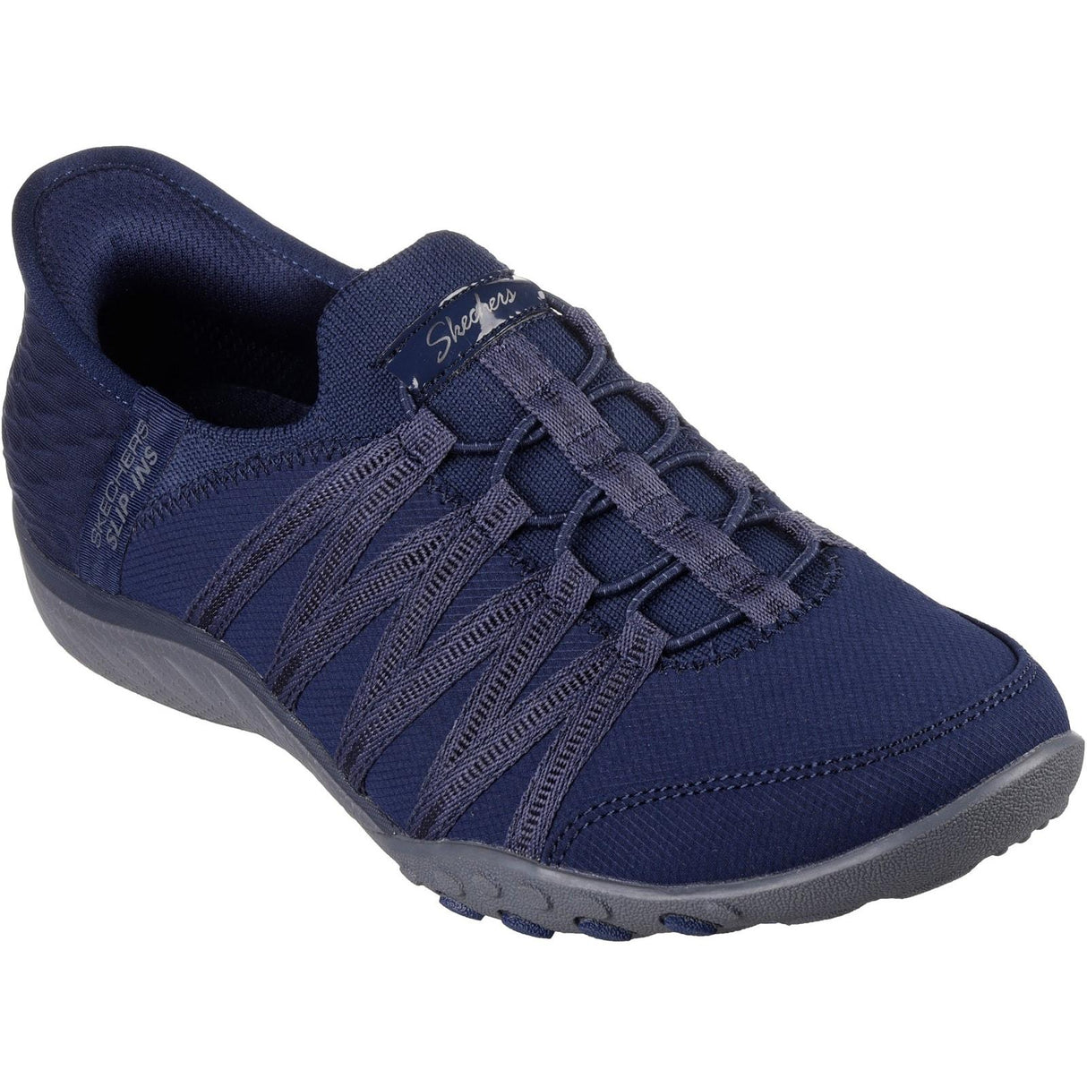 Skechers Womens Breathe-Easy - Roll-With-Me Shoe Navy