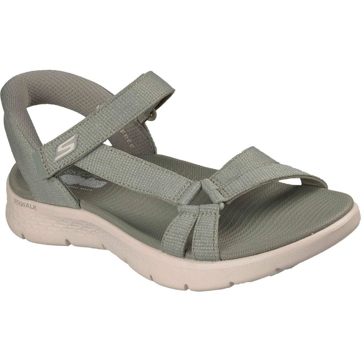 Skechers Womens GO WALK Flex Illuminate Sandal Sage