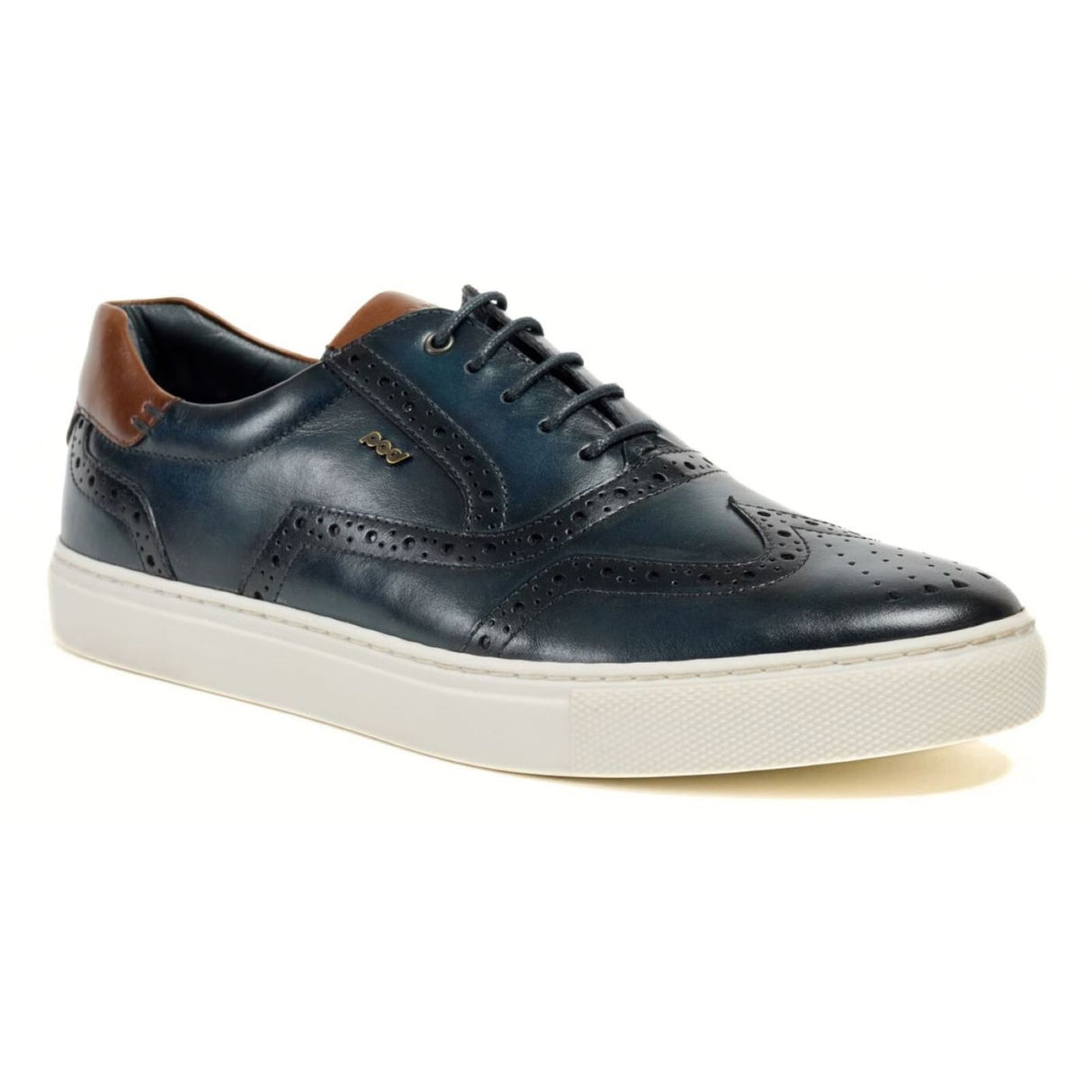 Pod Mens Dobbs Brogue Navy