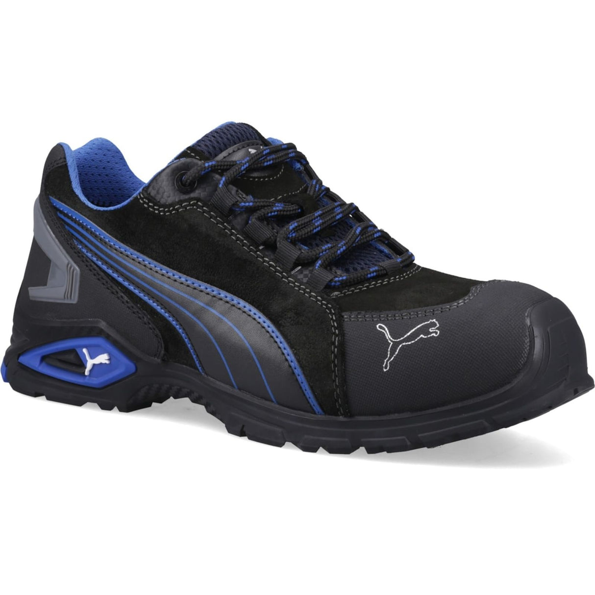 Puma Safety Mens Rio Low Lace-up Safety Boot Black