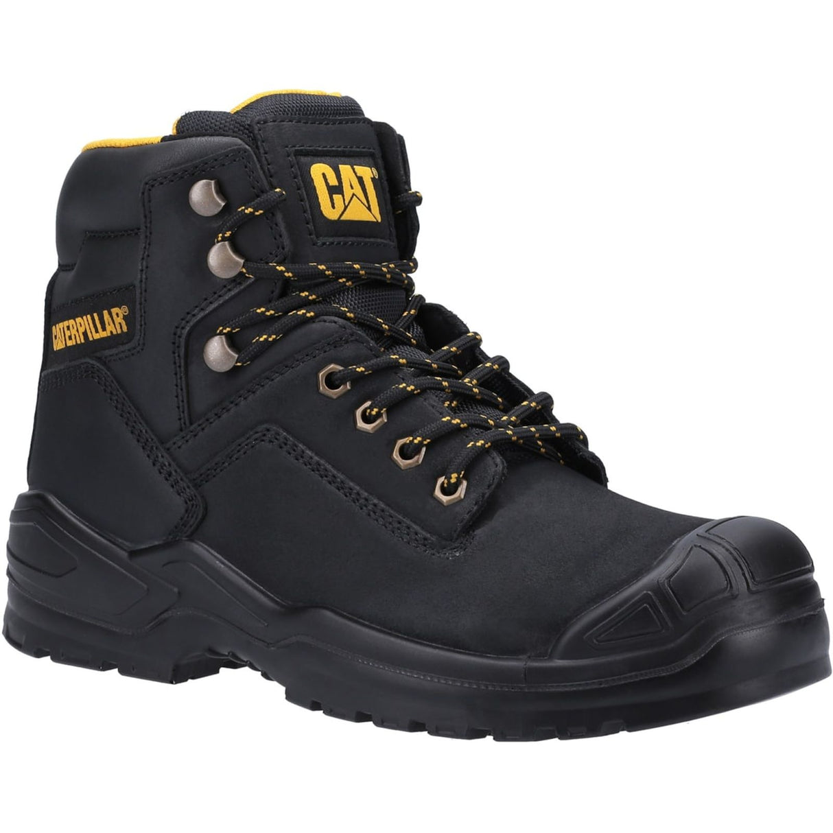 Caterpillar Mens Striver Mid S3 Safety Boot Black