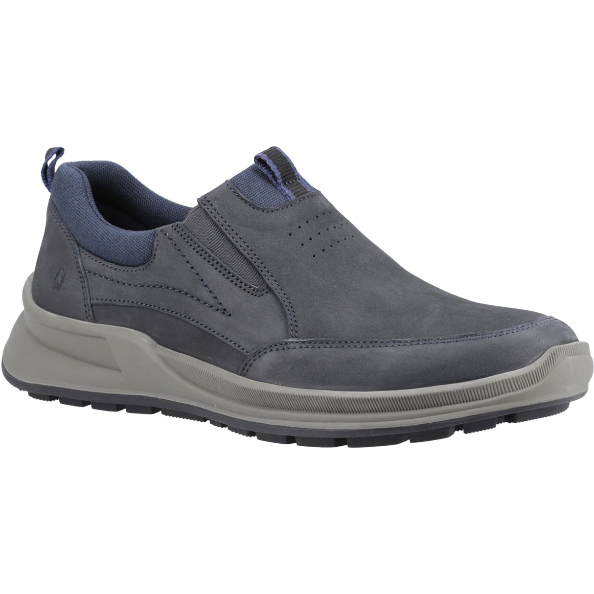 Hush Puppies Mens Arthur Slip On Shoe Navy