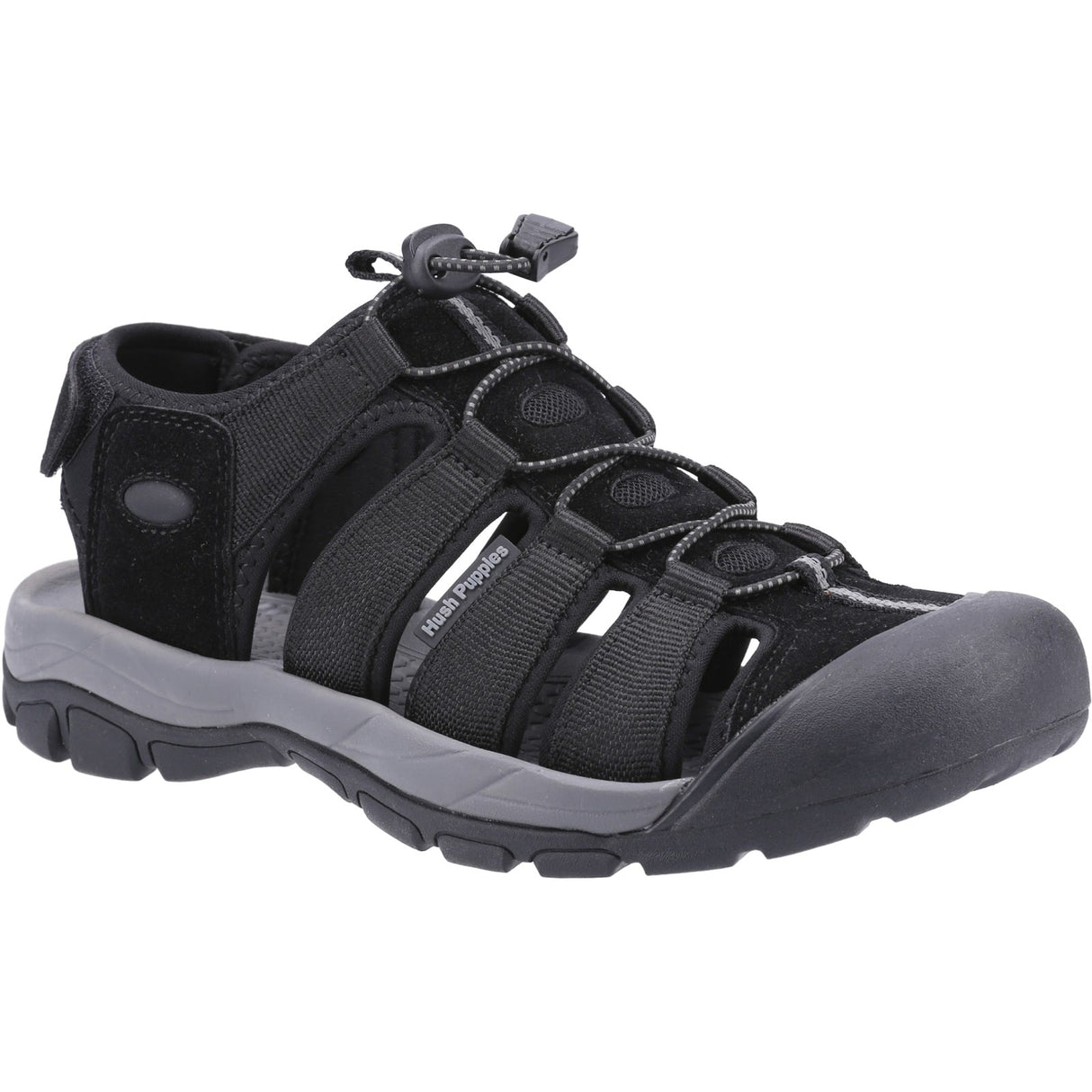 Hush Puppies Mens Peru Sandal Black