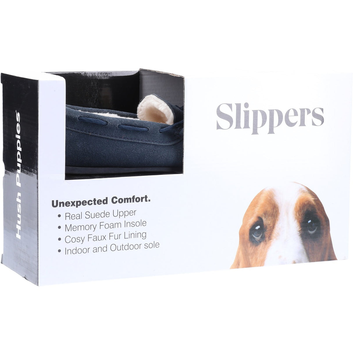 Hush Puppies Womens Allie Slipper Navy