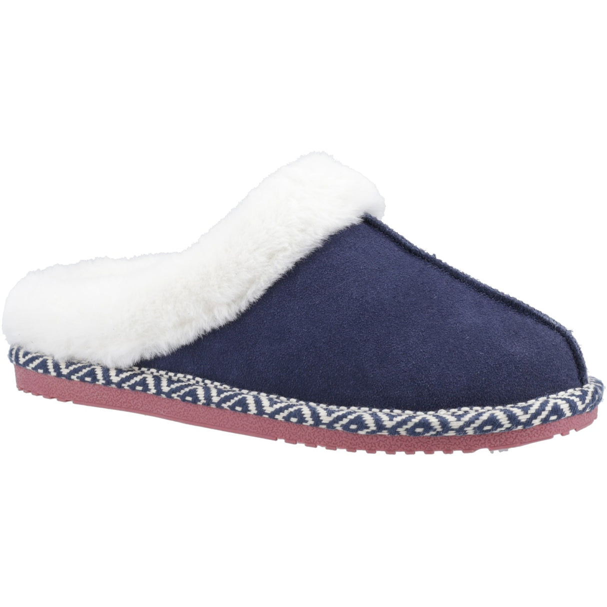 Hush Puppies Womens Amara Slippers Navy