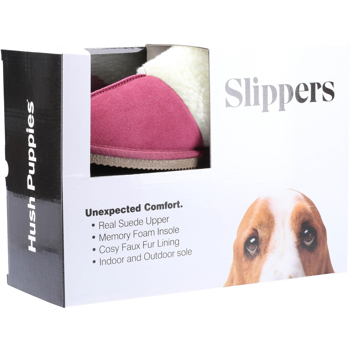 Hush Puppies Womens Arianna Mule Slippers Pink