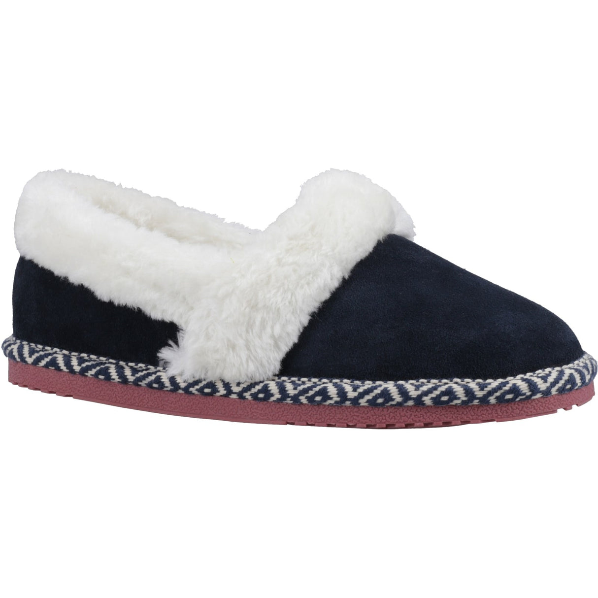 Hush Puppies Womens Ariel Slippers Navy