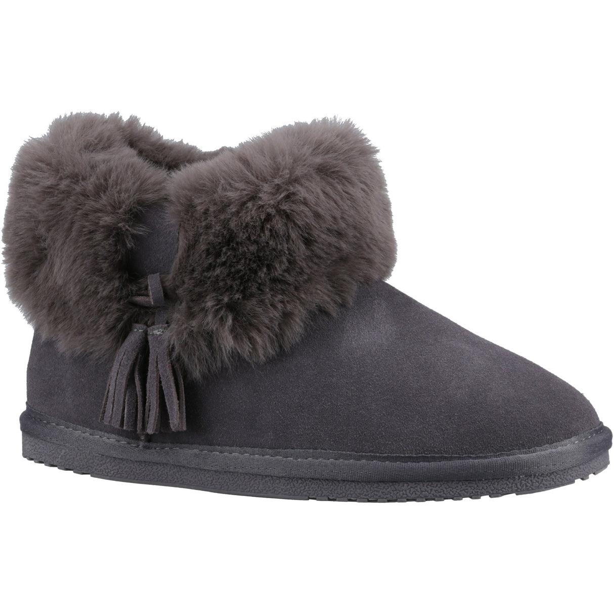 Hush Puppies Womens Ayana Slippers Grey