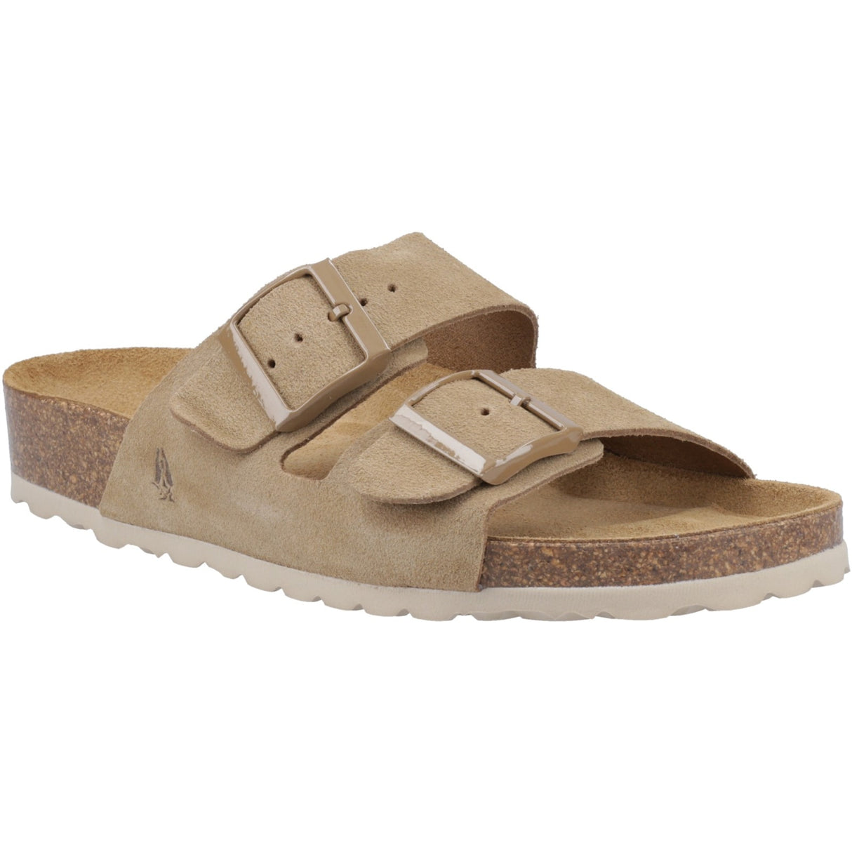 Hush Puppies Womens Brixley Mule Sandal Taupe