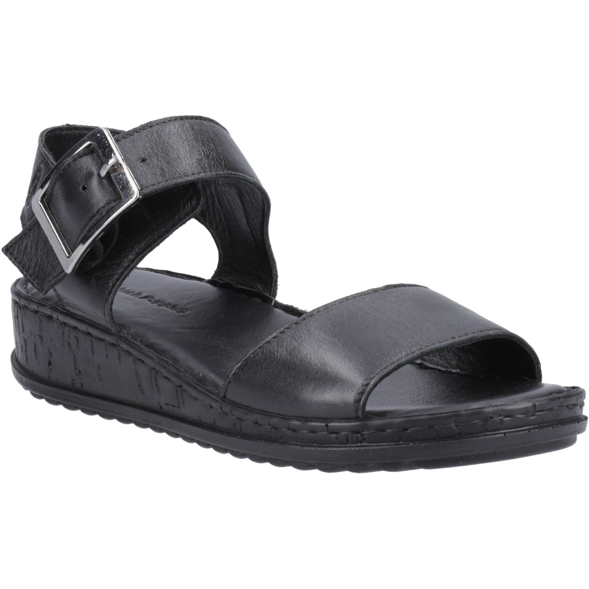 Hush Puppies Womens Ellie Sandal Black/Black