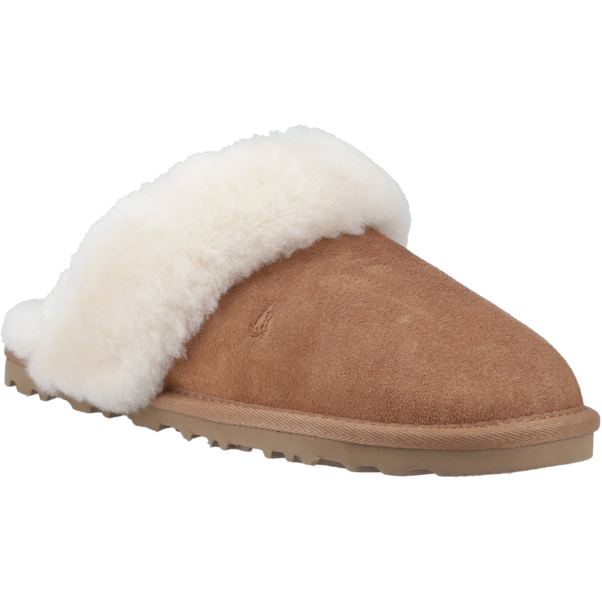 Hush Puppies Womens Samantha Mule Slipper Tan