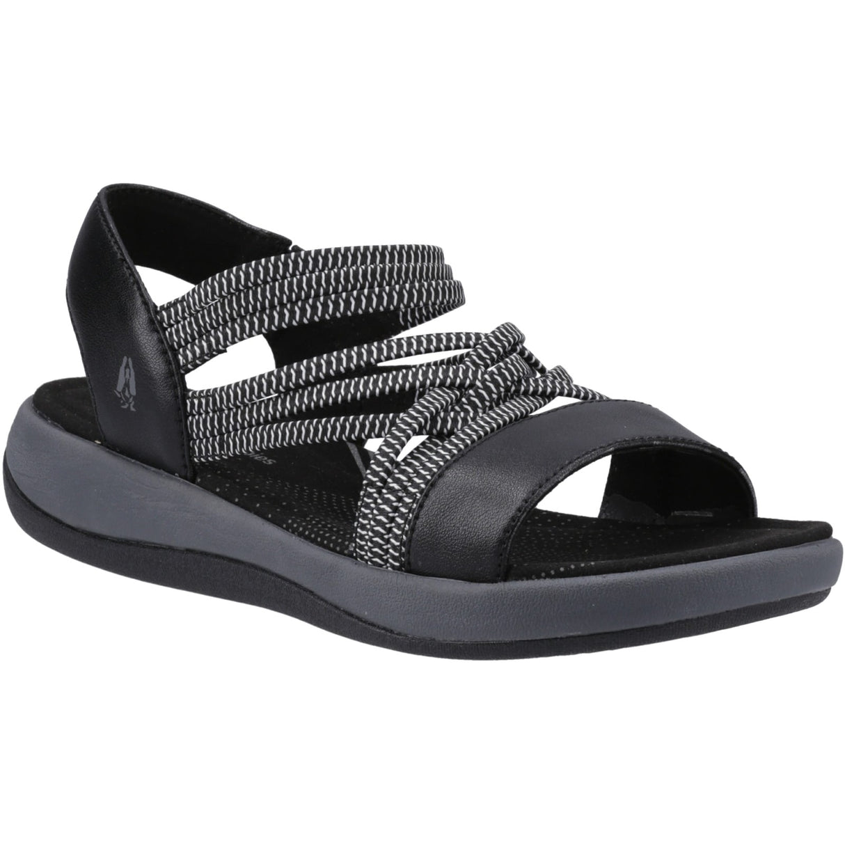 Hush Puppies Womens Susanna Sandal Black