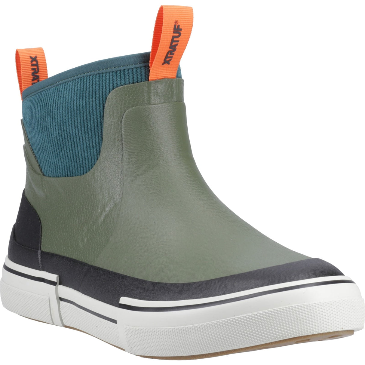 Xtratuf Mens Out of the Ordinary Ankle Deck Boot Green