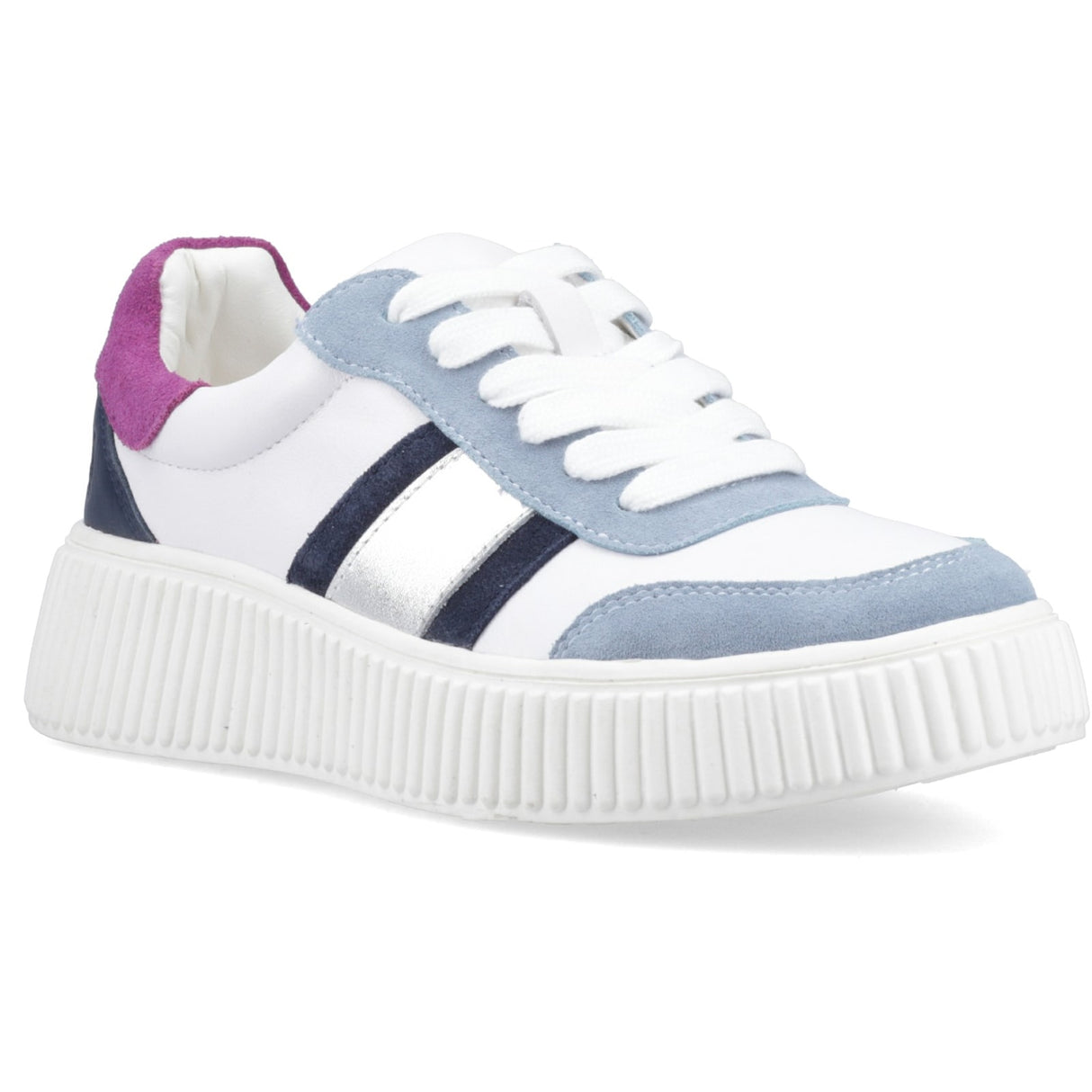 Hush Puppies Womens Holly Sneaker Silver