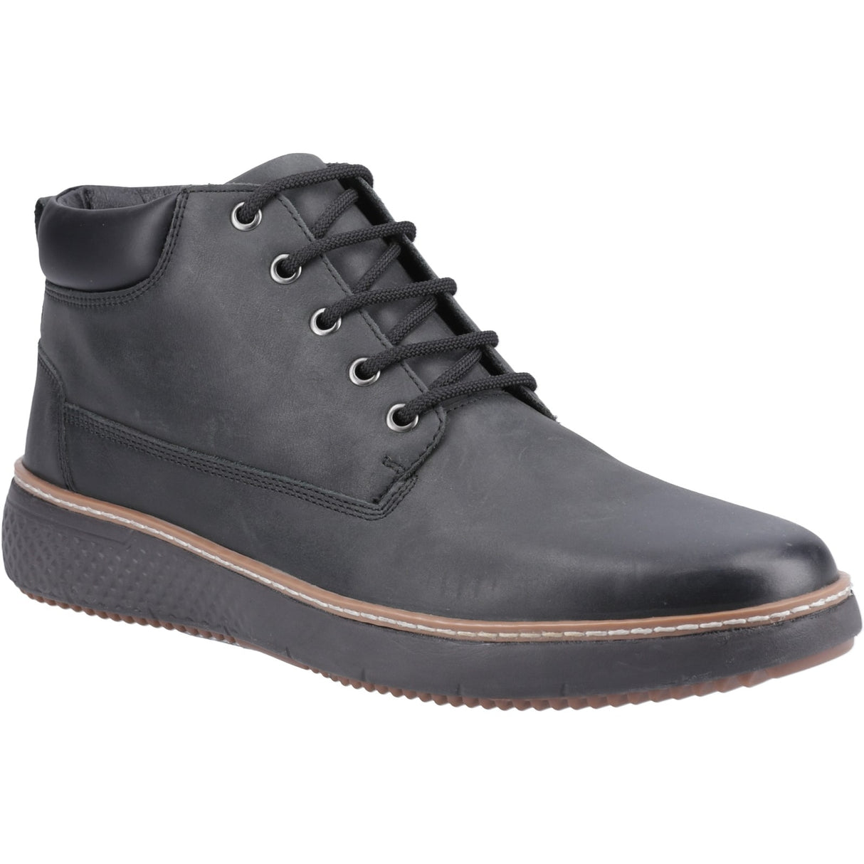 Hush Puppies Mens Kian Boot Black