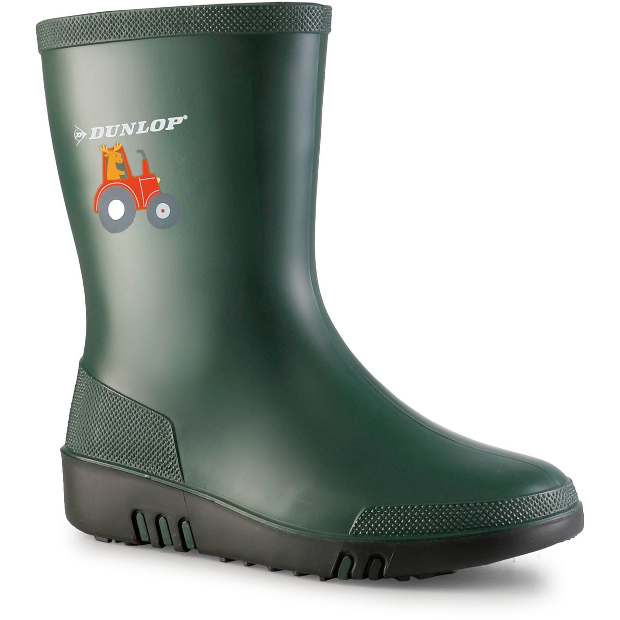 Dunlop Infant Kids Kids Mini Wellington Heritage Green/Black