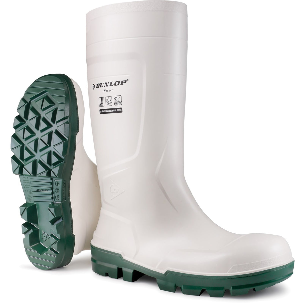 Dunlop Unisex Work-It Safety Wellington White
