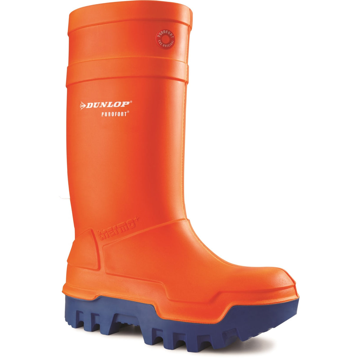 Dunlop Unisex Purofort Thermo+ Full Safety Wellington Orange