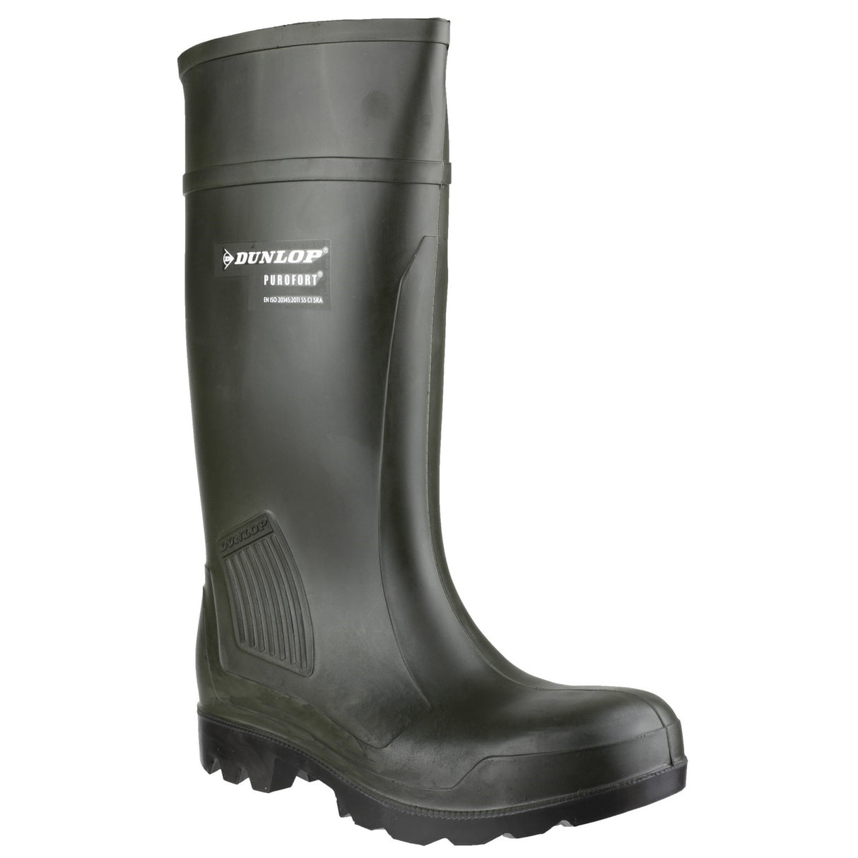 Dunlop Unisex Purofort Professional Full Safety Wellington Green
