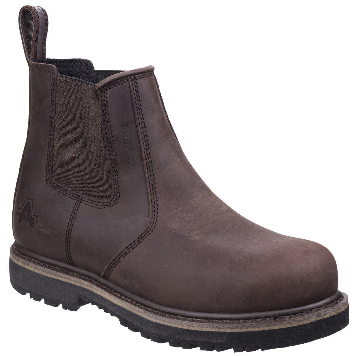 Amblers Safety Mens AS231 Dealer Safety Boot Brown