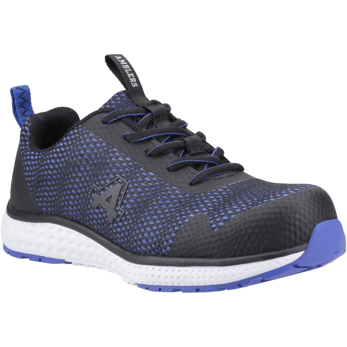 Amblers Safety Womens AS615C Safety Trainer Blue