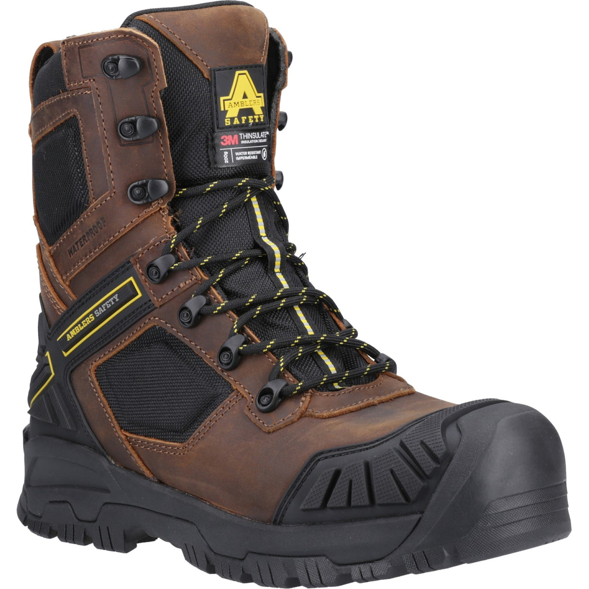 Amblers Safety Mens AS964C Detonate Safety Boot Brown