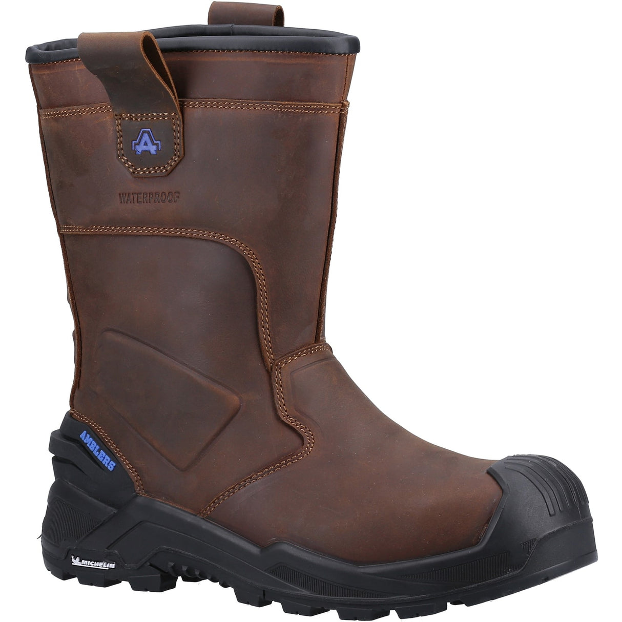 Amblers Safety Mens 983C Conqueror Rigger Boot Brown
