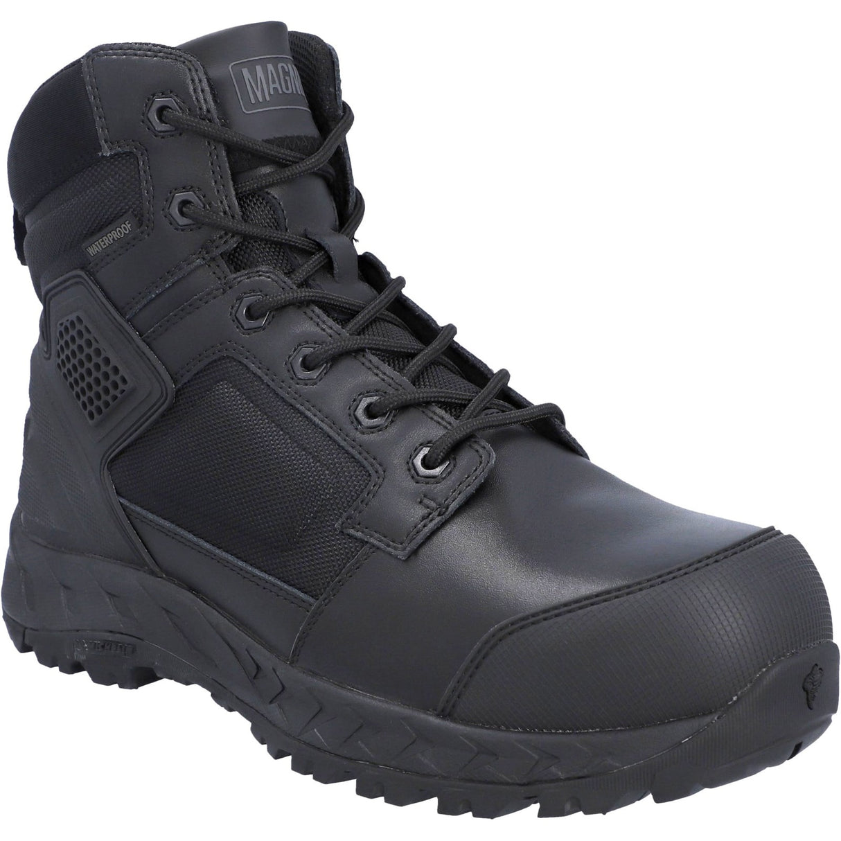 Magnum Mens Spider Exo 6.0 CT CP WP SZ Safety Footwear Black