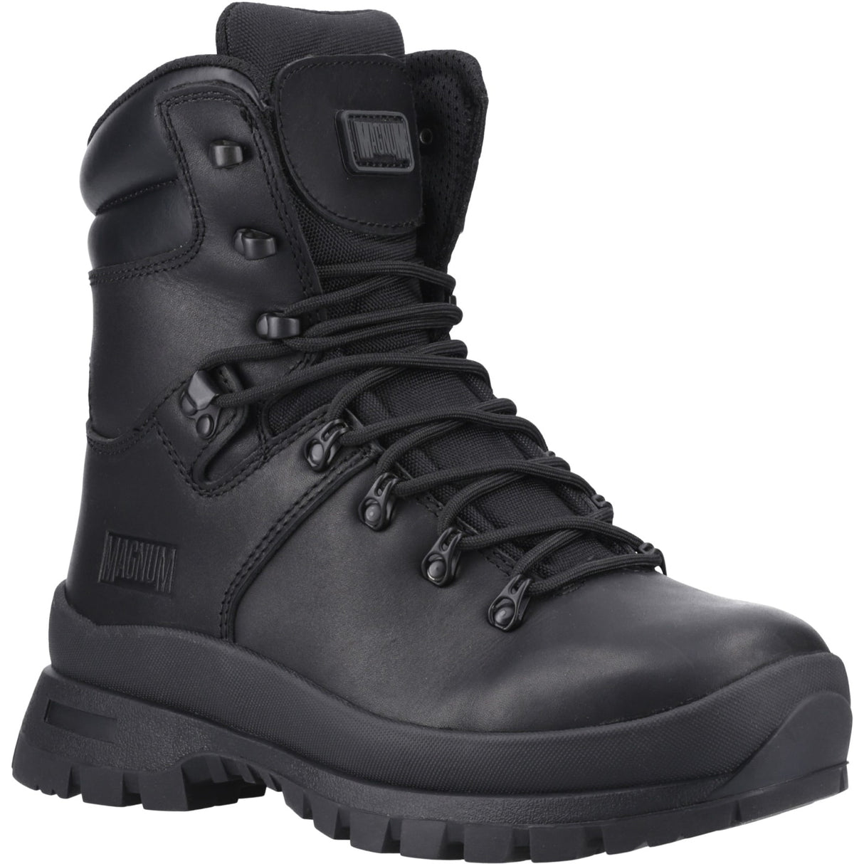Magnum Unisex Valiance Leather Boots Black